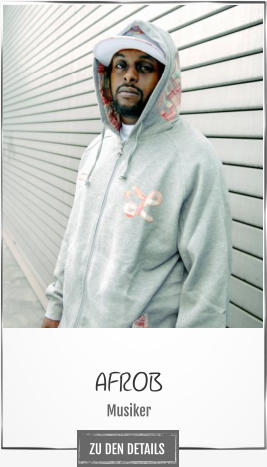 AFROB Musiker ZU DEN DETAILS