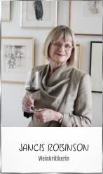 JANCIS ROBINSON Weinkritikerin